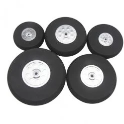 Best deal 👏 ZYHOBBY 1 Pair 3~8inch Durable Hard Sponge Wheel With Alunium Hub ⭐