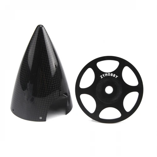 Brand new ???? ZYHOBBY 2.75inch 3inch 3.5inch 4inch 5inch Cone Carbon Fiber Spinner Glossy Surface W/ Alu Back Plate ???? 1 Brand new ???? ZYHOBBY 2.75inch 3inch 3.5inch 4inch 5inch Cone Carbon Fiber Spinner Glossy Surface W/ Alu Back Plate ????