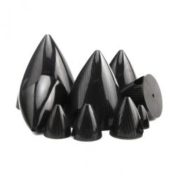 Discount 💯 ZYHOBBY 1.75 To 7inch 3K Surface Carbon Fiber Spinners For 2 Blade Propeller 🎉
