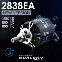 Best reviews of ???? ZYHOBBY DUALSKY XM2838EA Version 3 RC Model Burshless Motor 1250/860/600kv ✔️
