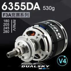 Best reviews of ❤️ ZYHOBBY DUALSKY 6355DA Version4 F3A Burshless Motor 280/245/205/180kv ⭐