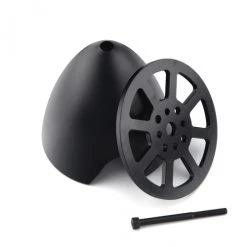 Best deal ❤️ ZYHOBBY 4inch 101mm CNC Aluminum Anodized Drilled Spinner For DLE35 55 DLE111 ????
