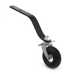 Best deal 🥰 ZYHOBBY Carbon Fiber Tail Wheel Kit A2 W/ 1.75inch PU Wheel For 100cc Plane 🔔