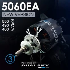 Discount ⌛ ZYHOBBY DUALSKY XM5060EA 4130EA Version 3 RC Model Burshless Motor 550/490/400kv ✔️