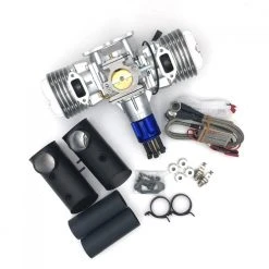 Discount ???? ZYHOBBY DLE130 Twin Cylinder Gas Engine ✨
