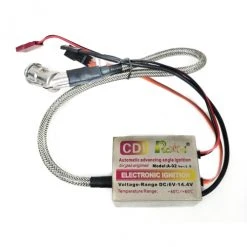 Promo ???? ZYHOBBY RCEXL Single Ignition CDI With 120 Degree Cap For NGK CM6 10mm Plug Suit DLE 20RA 30RA ????