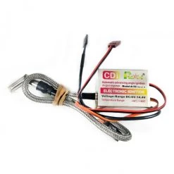Discount ???? ZYHOBBY RCEXL Single Ignition CDI With 120 Degree Cap For NGK ME8 1/4-32 Plug ????