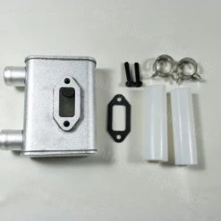 Flash Sale ⌛ ZYHOBBY Original DLE Exhaust Pipe Set For DLE55RA 55cc Engine ✔️