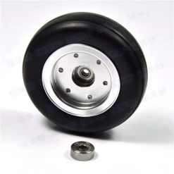 Flash Sale 🔥 ZYHOBBY 1pcs 2.75 Inch Rubber Wheel With Aluminum Hub D70*H22mm Hole Diameter 4mm For RC Models 🛒